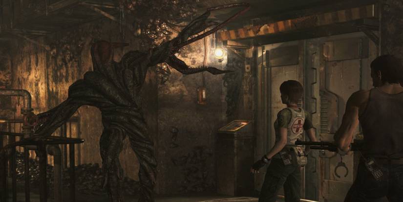 Leech based monster in Resident Evil - Resident Evil T Virus Facts