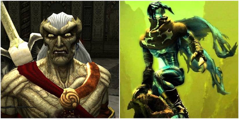 images of Kain and Raziel from the Legacy of Kain series