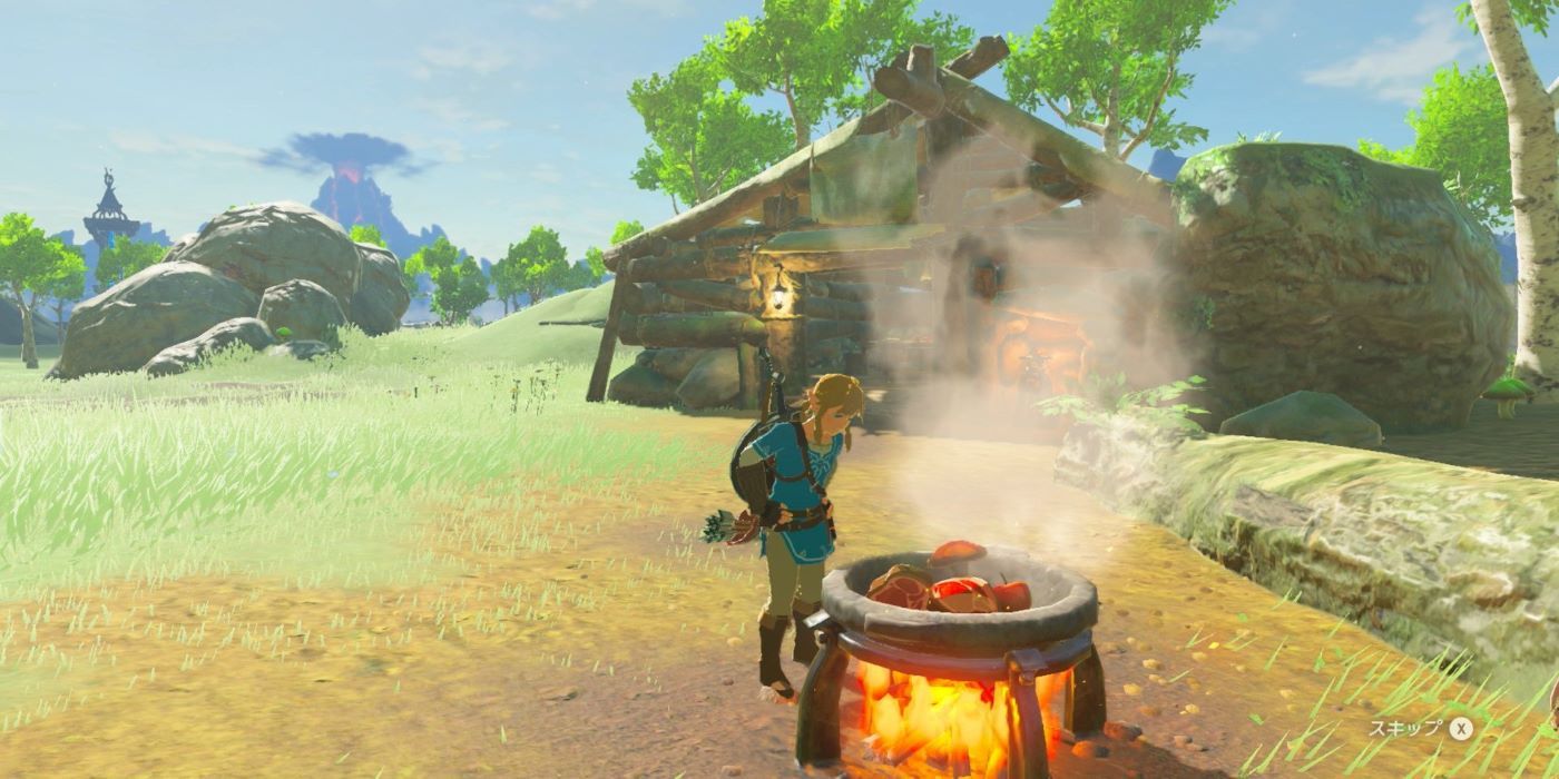 link making food breath of the wild