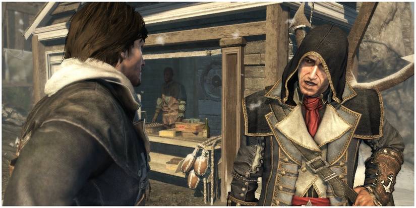 Louis-Joseph Gaultier speaking to Shay Cormac