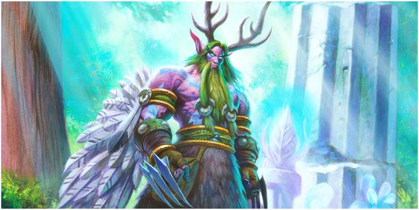 Malfurion In Tredrasil