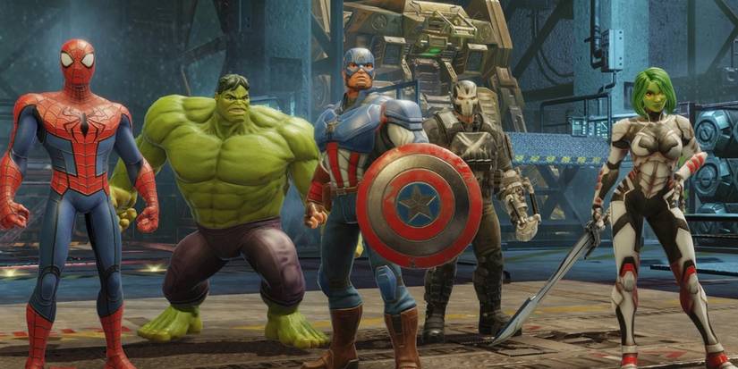 Marvel Strike Force gameplay - Best Gacha Games