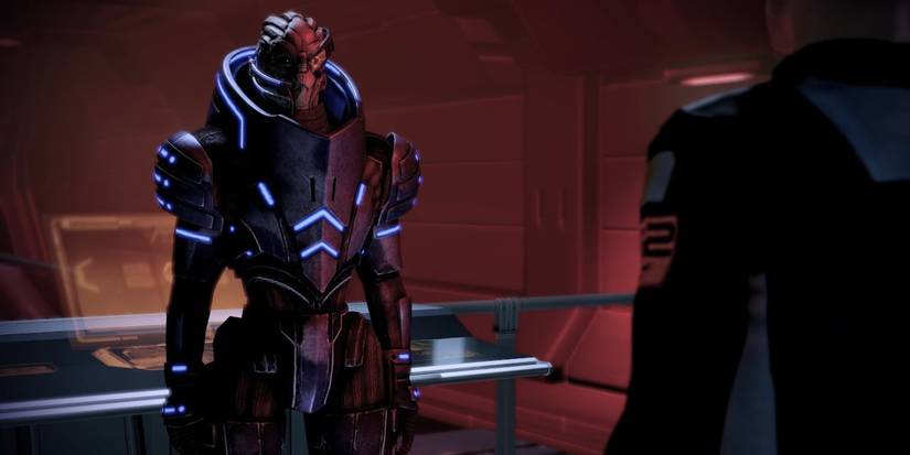 Screenshot Mass Effect 2 Garrus Calibration Scene