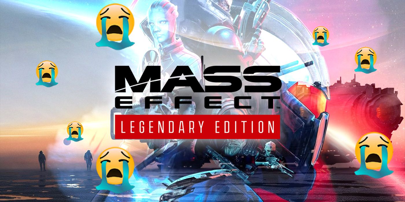 Mass Effect Legendary Edition Crying Emojis