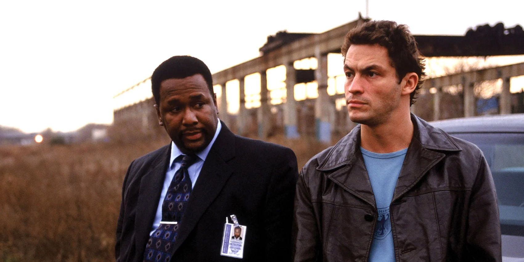 McNulty and Bunk in The Wire