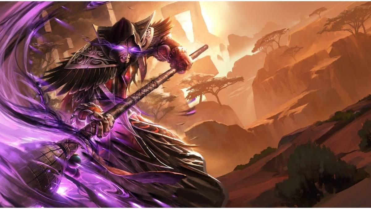 Medivh's Hearthstone Splash Art