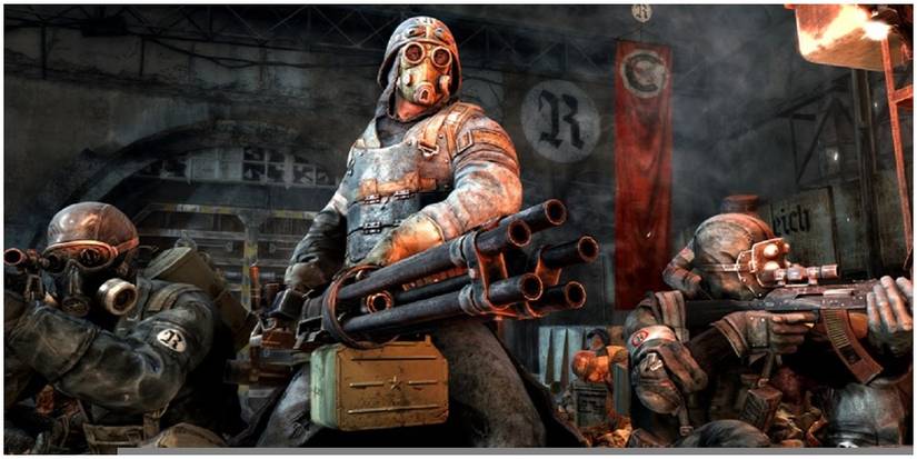 A Screenshot of Metro 2033