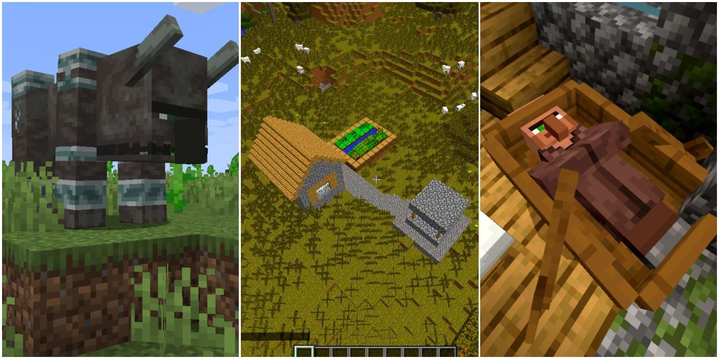 Minecraft villages