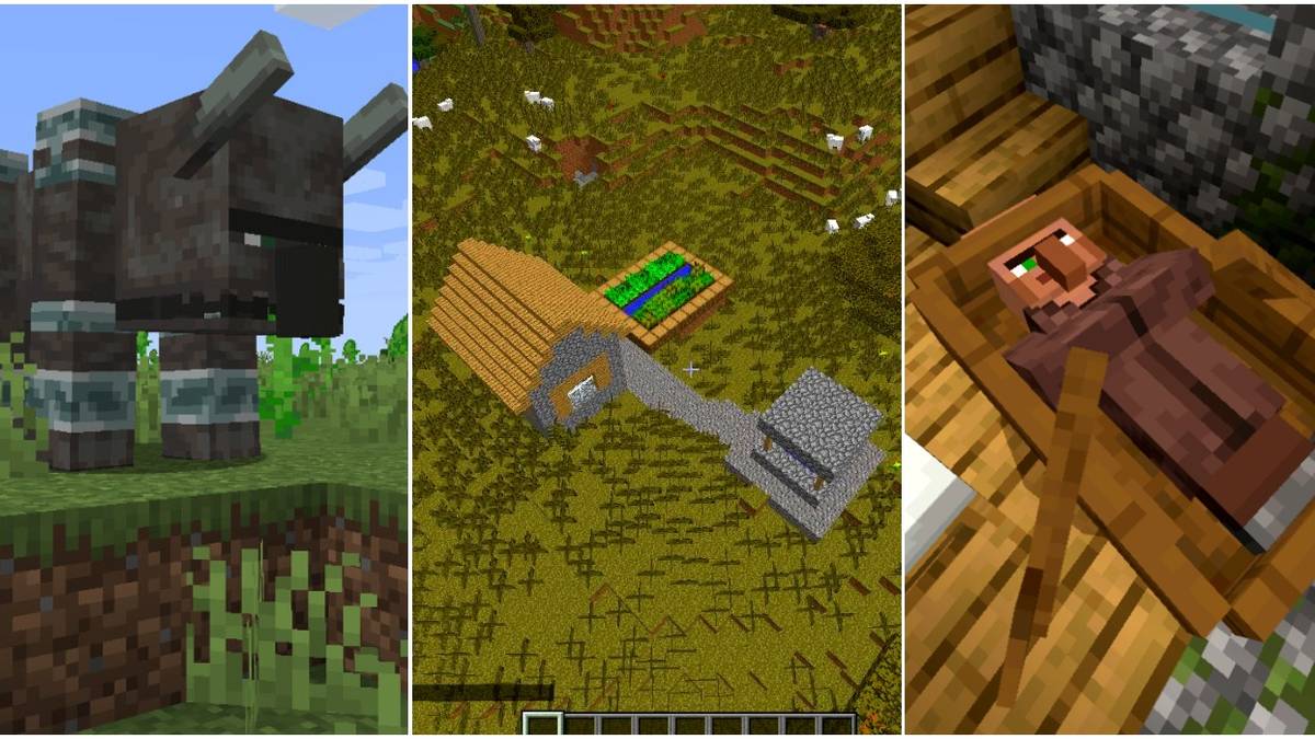 Minecraft villages