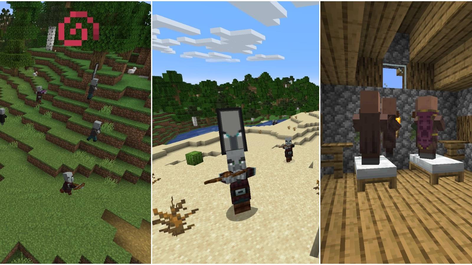 Featured image for Minecraft Raid article