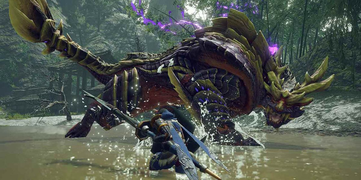 Switch Monster Hunter Rise Beast Attack