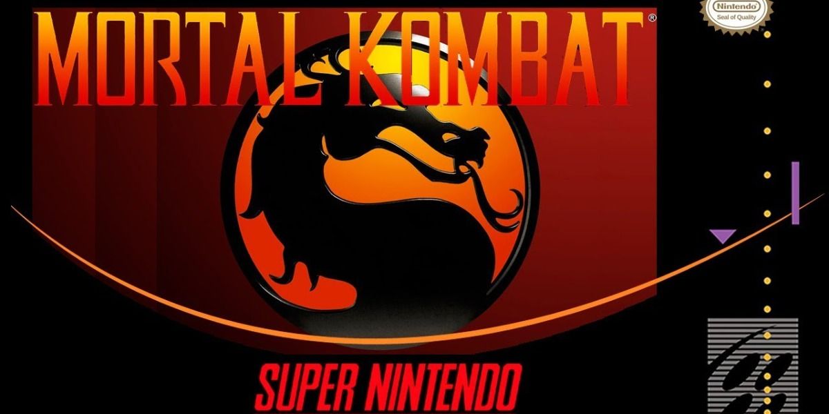 Бокс-арт для Mortal Kombat на SNES