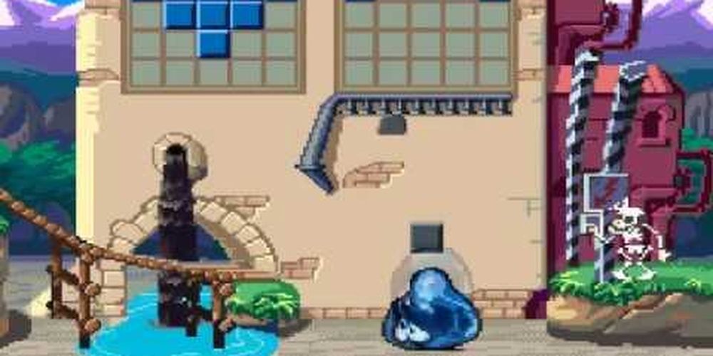Mr Bloopy Saves The World Cancelled SNES Game Screenshot