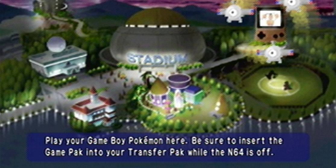 Ссылка на трансферный пакет Nintendo N64 Pokemon Stadium GB