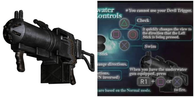 Devil May Cry 1 Underwater controls Cropped