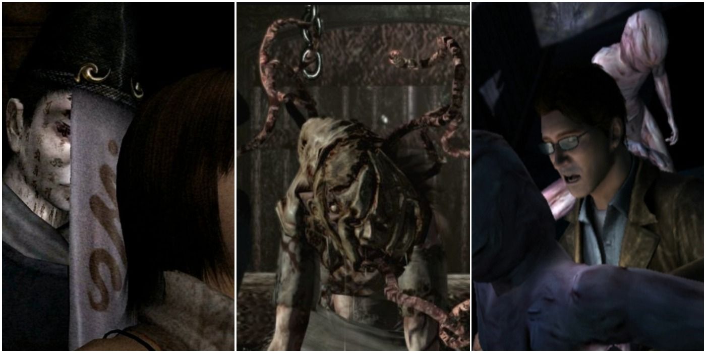 Nintendo Horror Project Zero 2 Resient Evil Remake Silent Hill Trio Заголовок