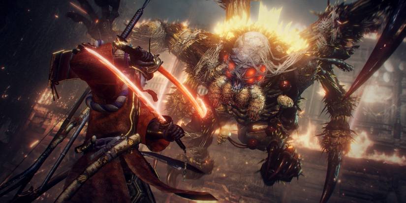 Nioh 2 Tarantula Boss