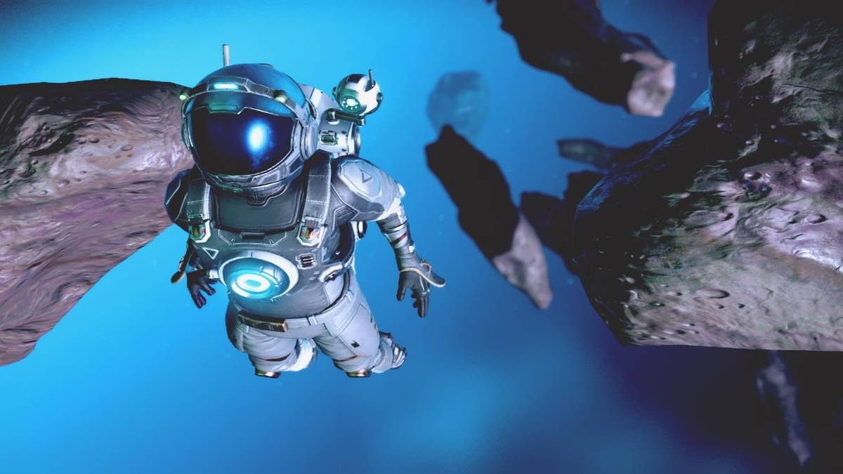 no mans sky in space