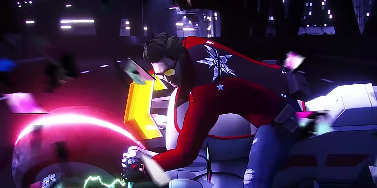 Switch No More Heroes 3 Travis Touchdown Motorcycle