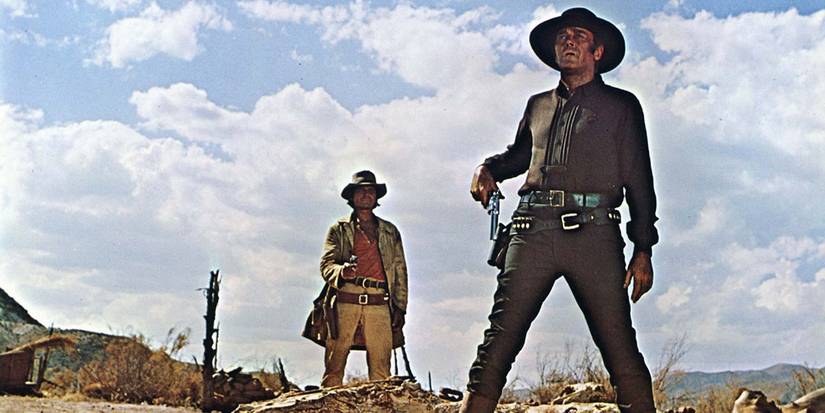 A still of the outlaws in Once Upon a Time in the West