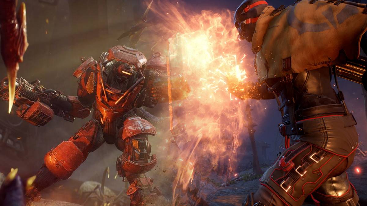 Outriders Punching Anthem Javelin