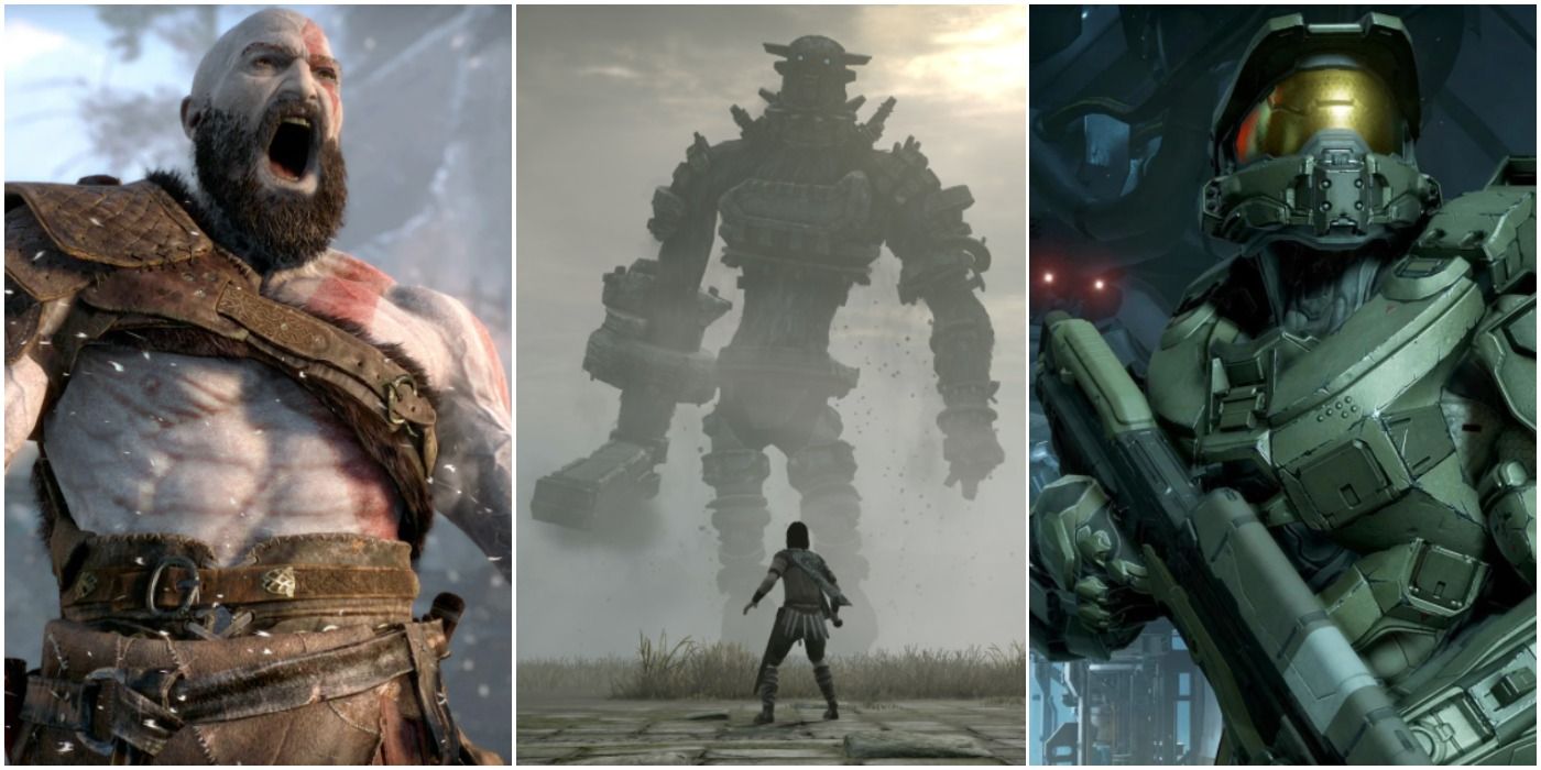 PS4 Xbox One Exclusives God Of War Shadow Of The Colossus Halo 5 Trio Header