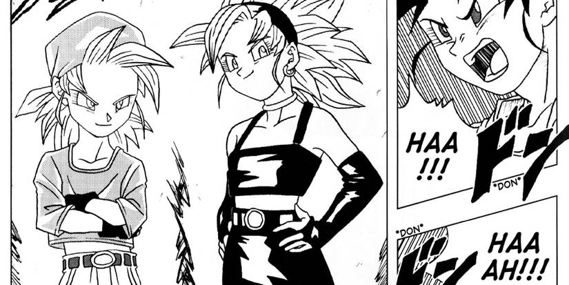 Pan and Bra Dragon Ball AF