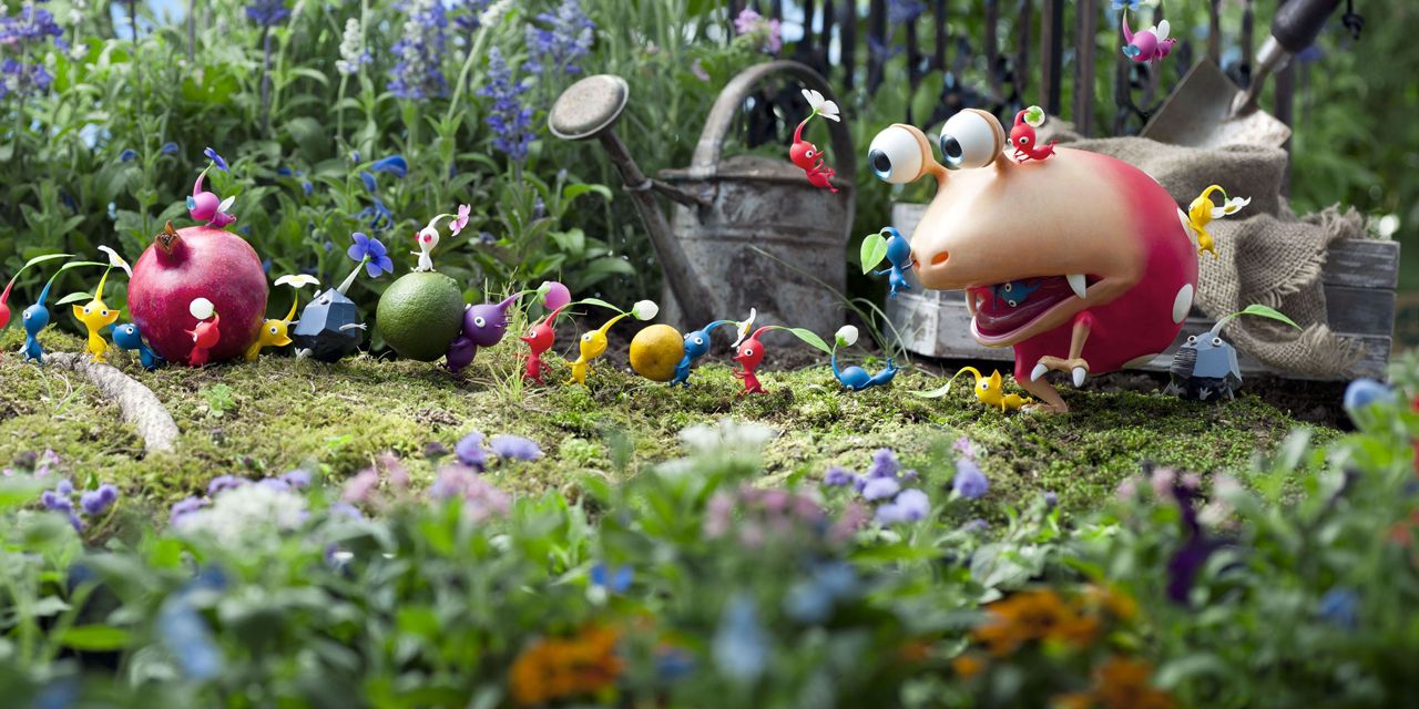 Nintendo Pikmin Pack Bulborb Attack Claymation