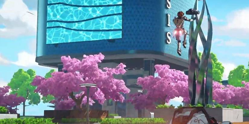 A Picture Of Pink Petaled Trees On Olympus