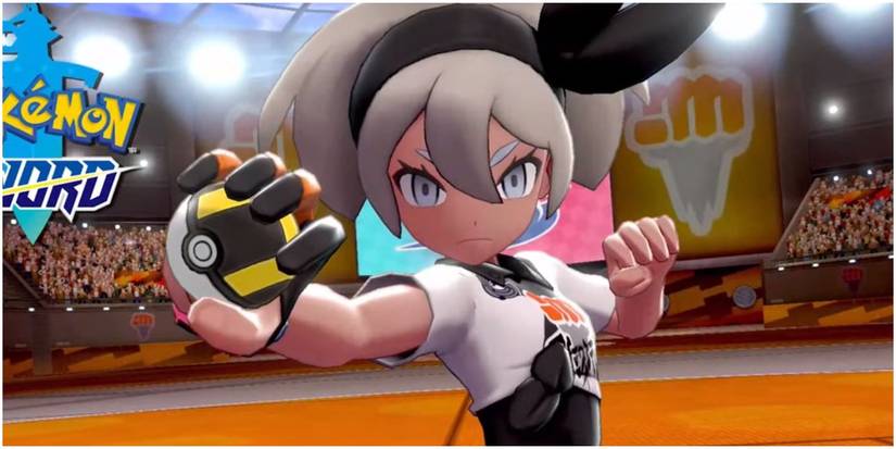 pokemon fighting gym leader bea sword