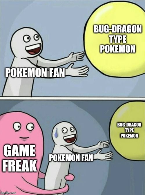 Pokemon Bug Dragon Type Meme