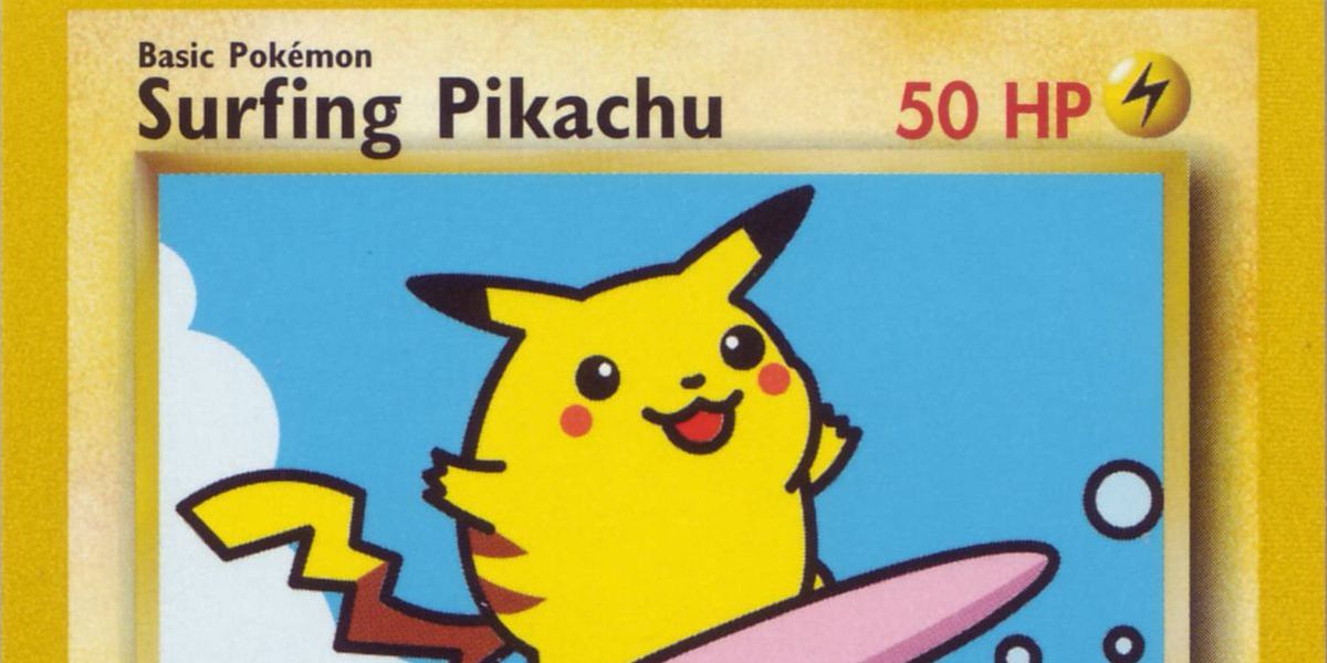 Pokemon TCG Surfing Pikachu Promo Card Event