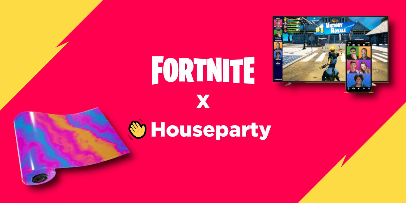 Fortnite players can get a free skin by using the Houseparty app to video chat in game