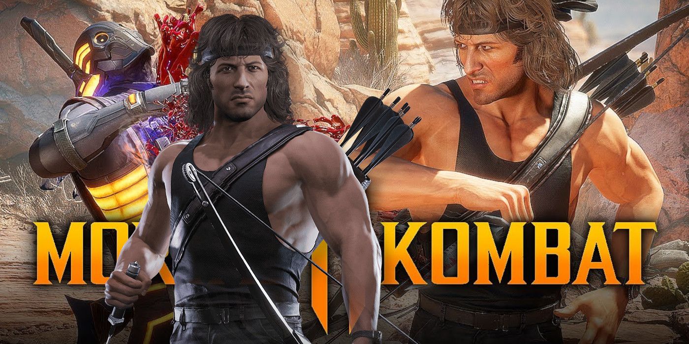 Fatalities, Brutalities и Friendship для Рэмбо в MK11 Ultimate Mortal Kombat