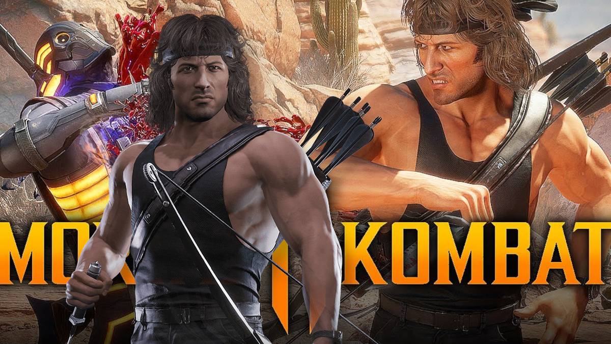 Fatalities, Brutalities, and Friendships for Rambo in MK11 Ultimate Mortal Kombat