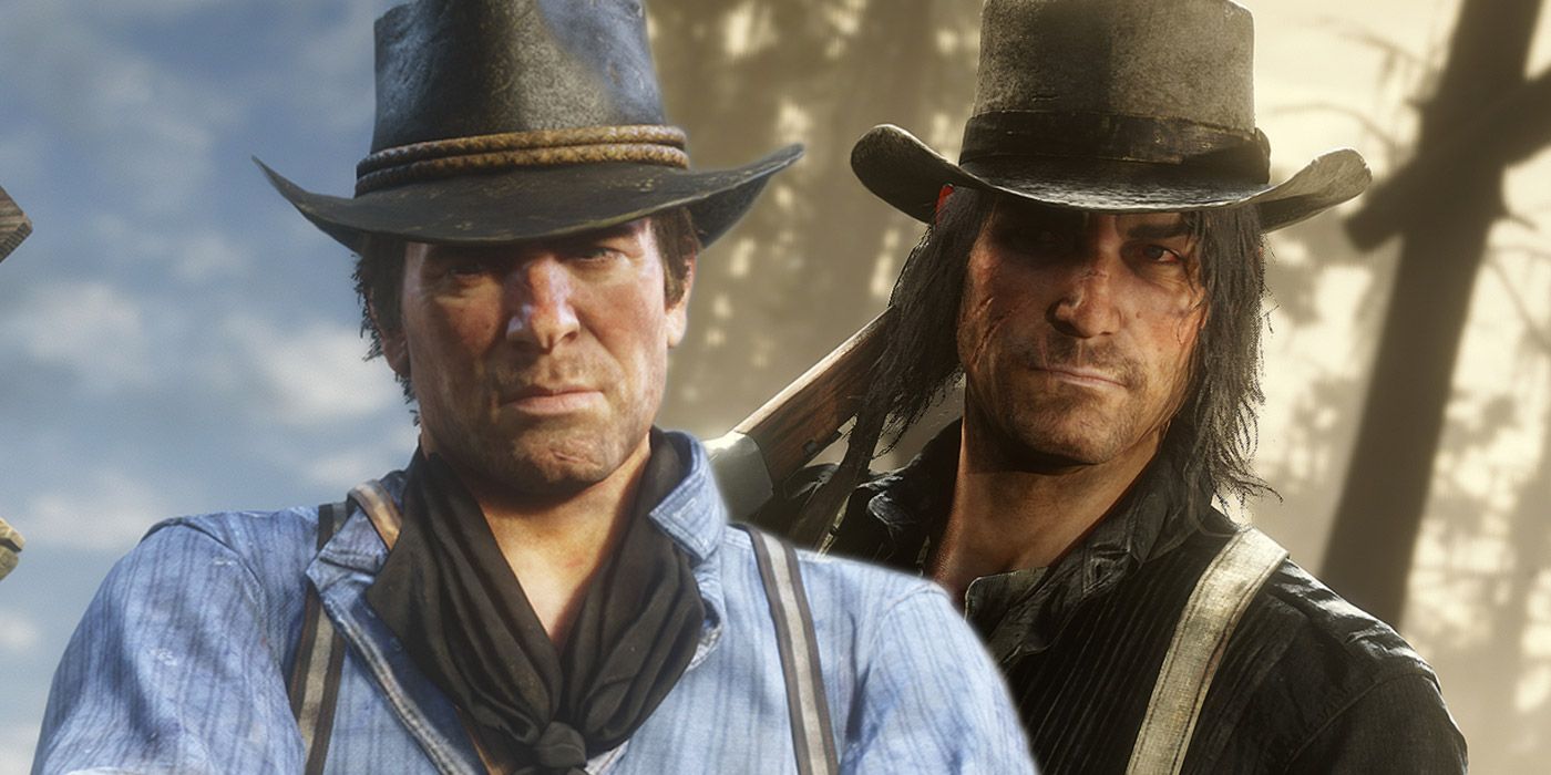 Red Dead Redemption Outlaws John Marston Arthur Morgan