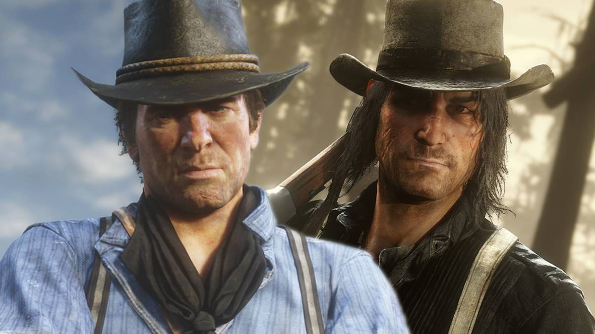 Red Dead Redemption Outlaws John Marston Arthur Morgan