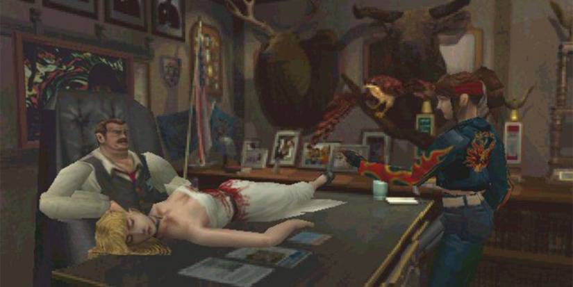 Claire Confronts Brian Irons In Original Resident Evil 2