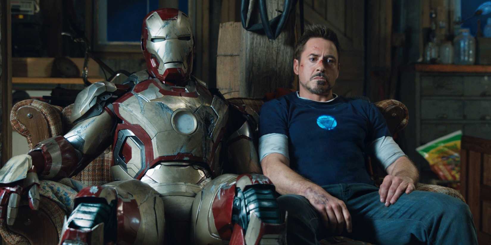 Robert Downey Jr in Iron Man 3