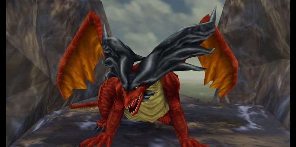 Ruby Dragon from Final Fantasy VIII