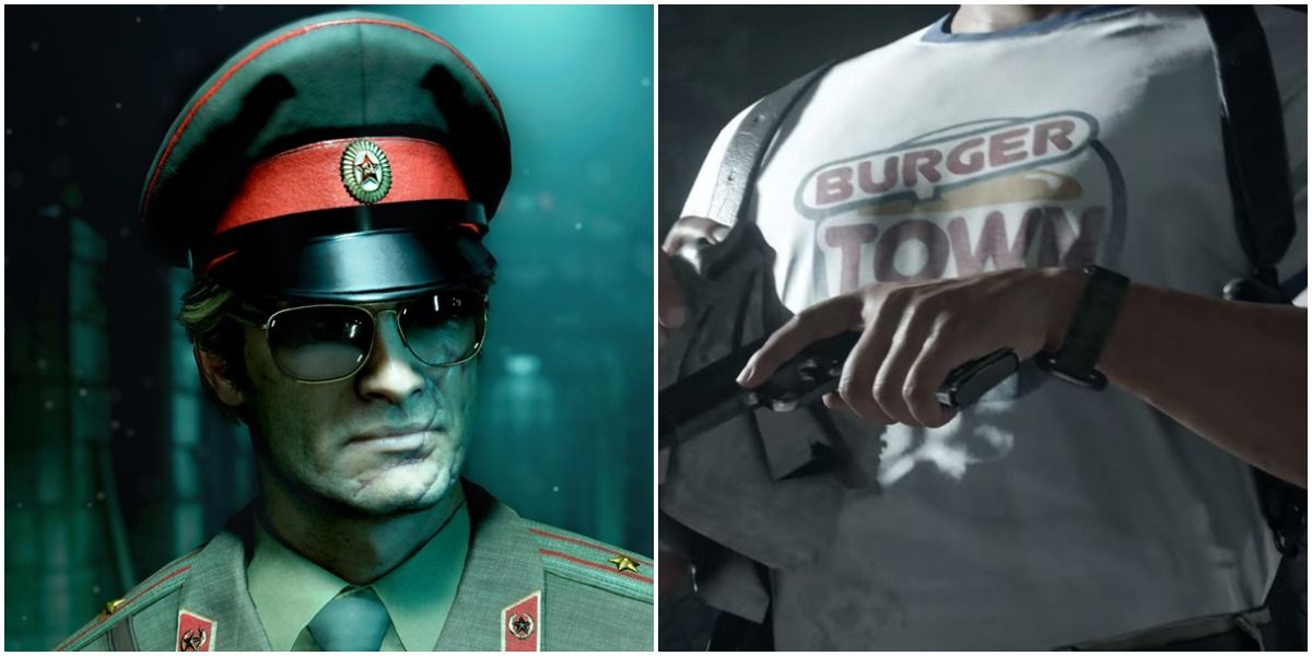Russian Adler and Burger Town Shirt Black Ops Cold War