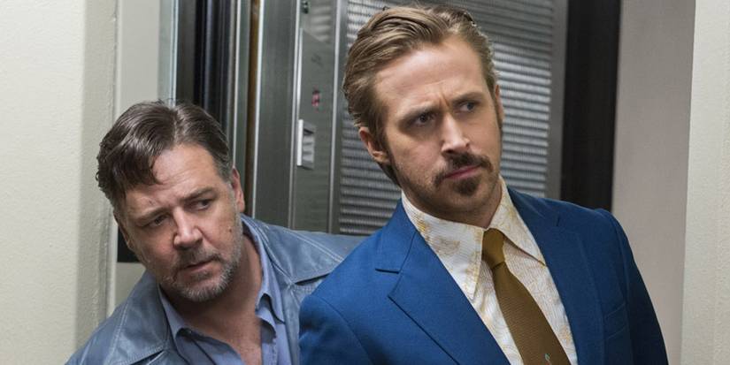 Ryan Gosling and Russell Crowe in The Nice Guys