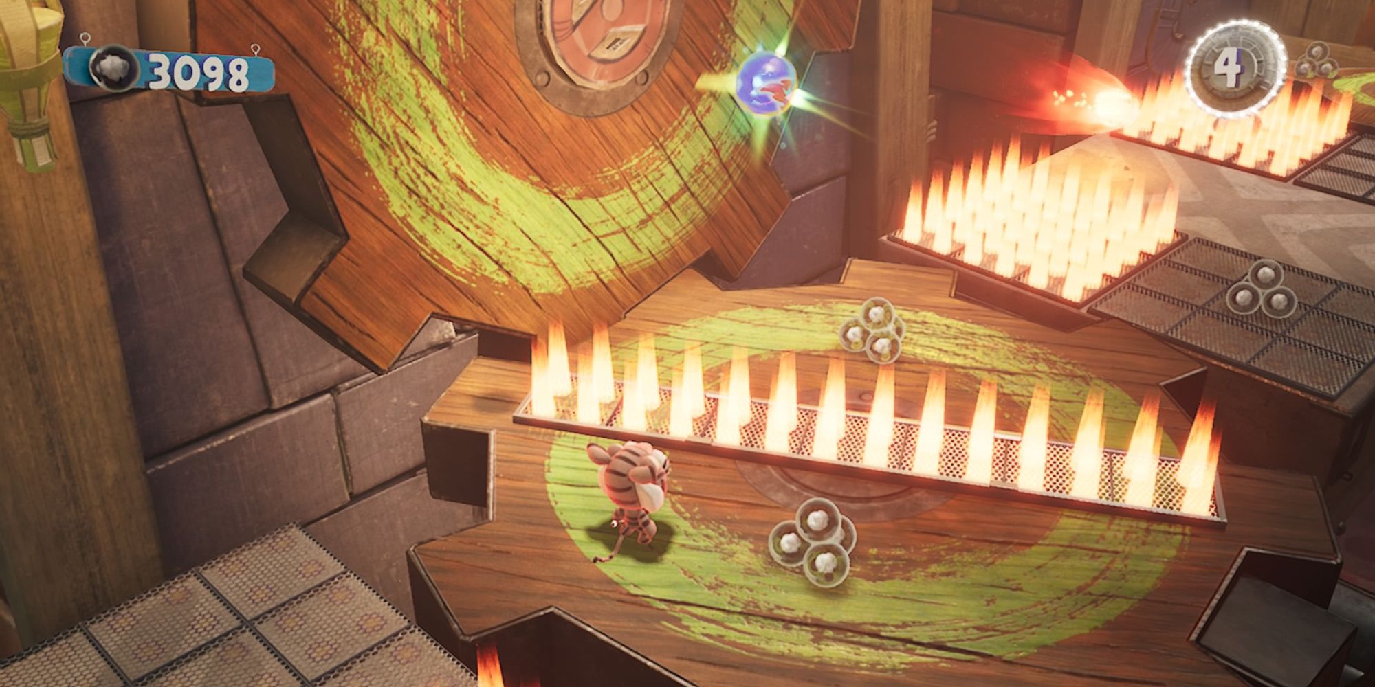 PS5 Sackboy A Big Adventure Fire Level