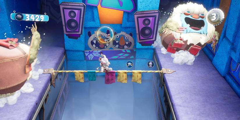 PS5 Sackboy A Big Adventure Yeti Chase Level