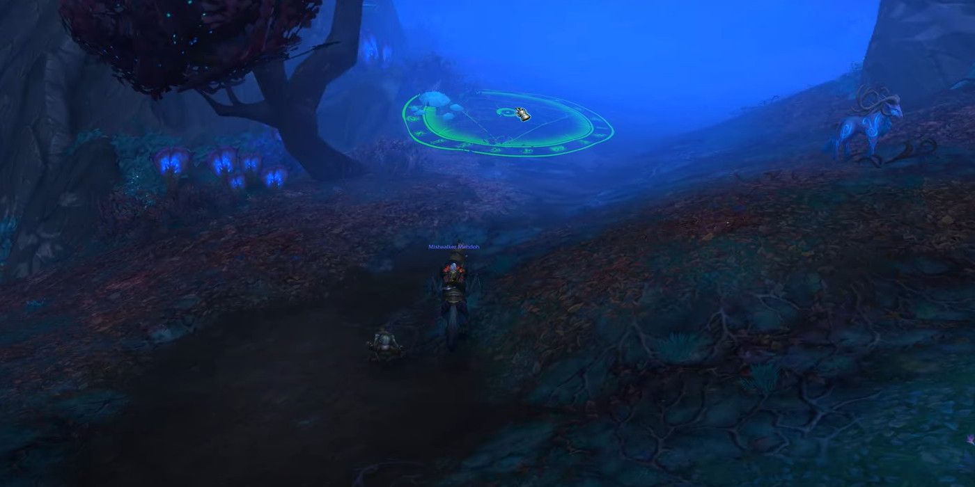 How and Where to Summon the Strange Cloud Rare in World of Warcraft WOW Shadowlands