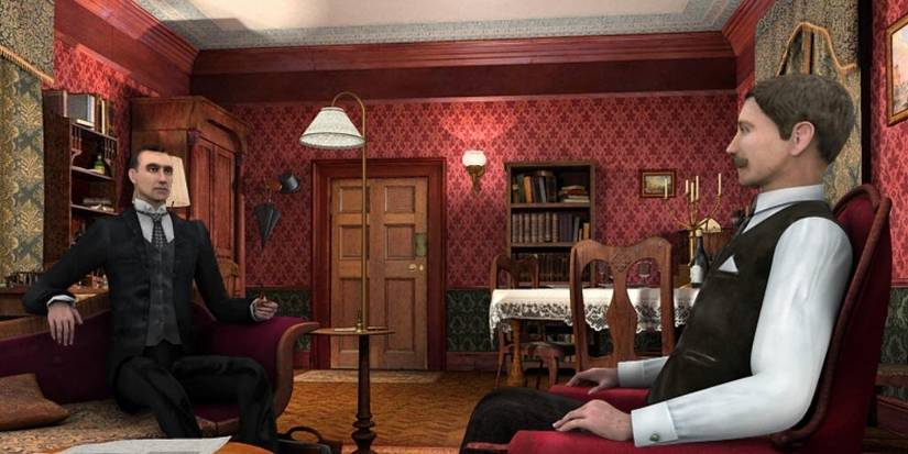 Sherlock Holmes Secret Of The Silver Earring Cropped