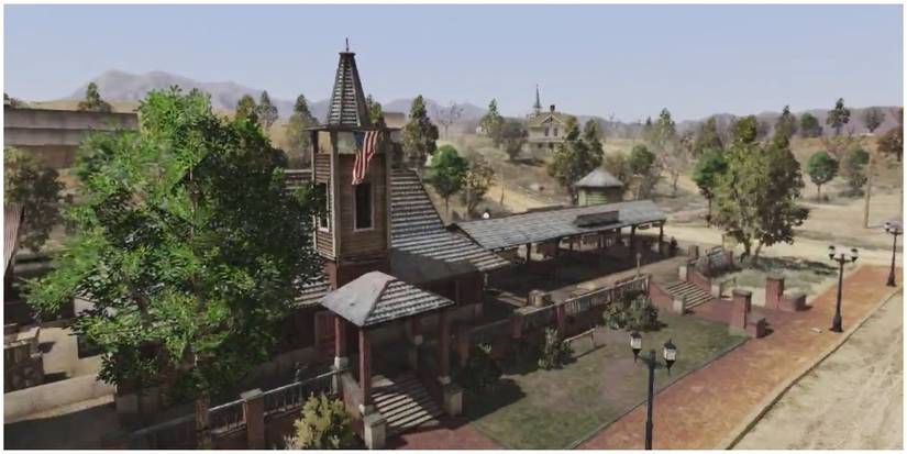 The train station in Blackwater