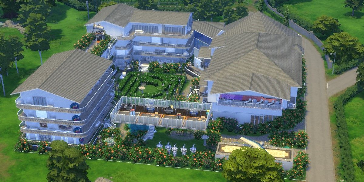 Sims 4 Mansion 10million