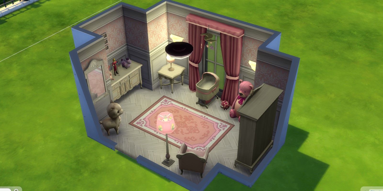 Sims 4 Baby Girls Nursery Room