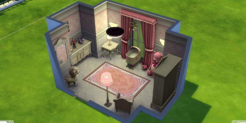 Sims 4 Baby Girls Nursery Room